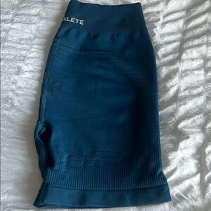 Alphalete Blue Bike Shorts Comfortable Athletic Wear